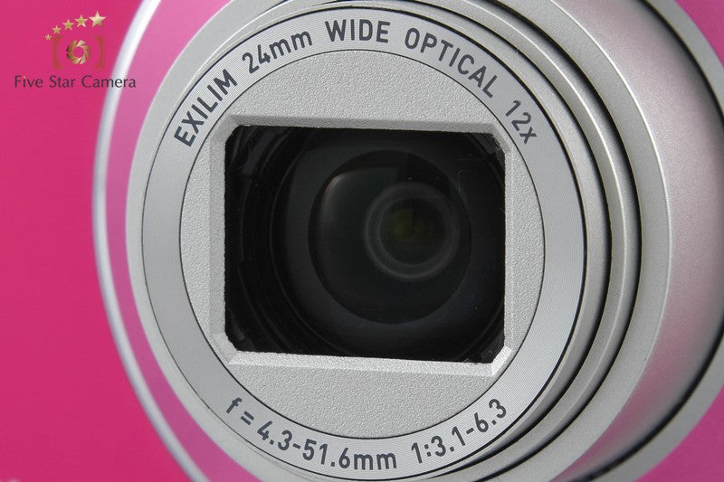 CASIO EXILIM EX-ZS190 Pink 16.1 MP Digital Camera