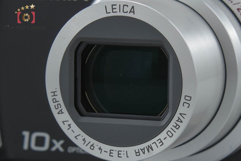 Panasonic LUMIX DMC-TZ5 Black 9.1 MP Digital Camera [Japanese Language Only]