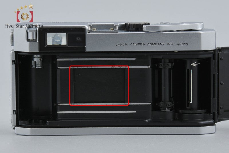 Canon P 35mm Rangefinder Film Camera + 50mm f/1.8