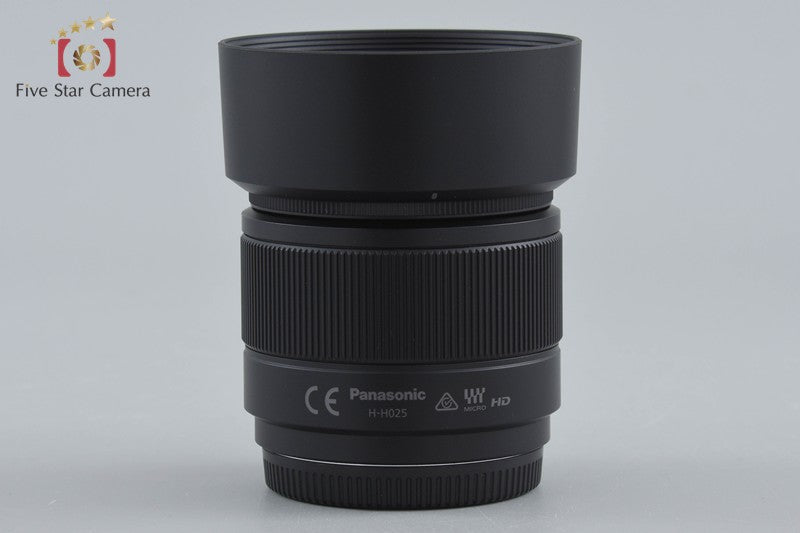 Panasonic LUMIX G 25mm f/1.7 ASPH. H-H025 Black