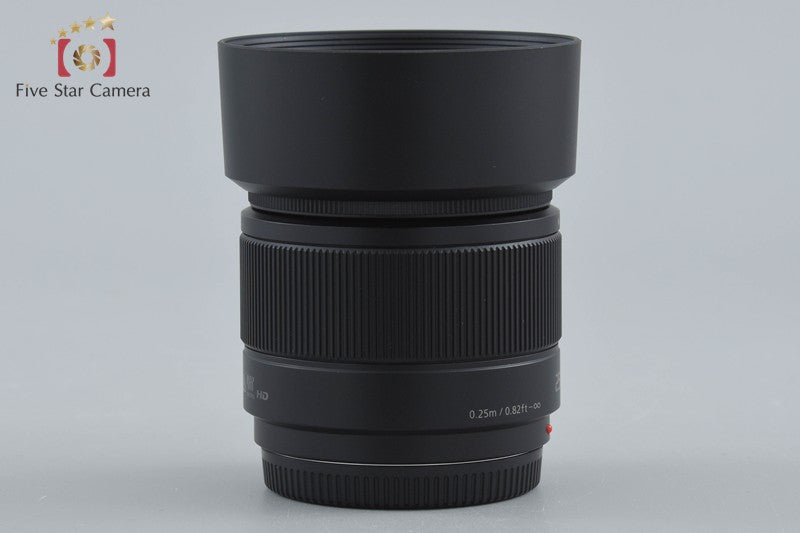 Panasonic LUMIX G 25mm f/1.7 ASPH. H-H025 Black