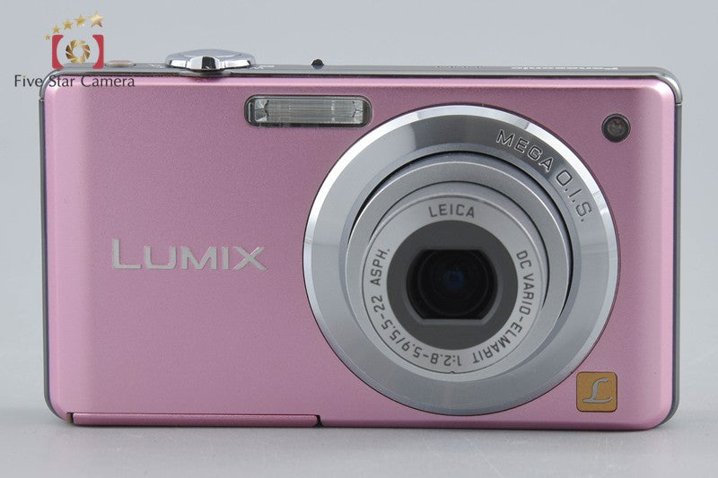 Panasonic LUMIX DMC-FS6 Pink 8.1 MP Digital Camera [Japanese Language Only]