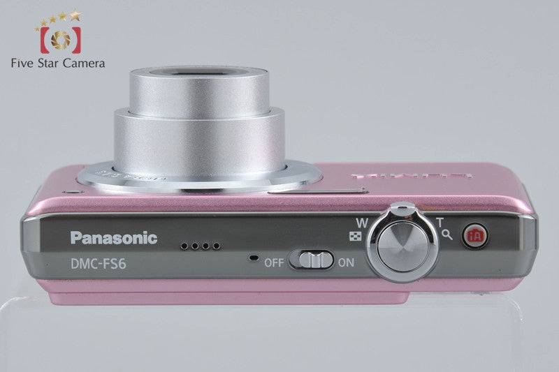 Panasonic LUMIX DMC-FS6 Pink 8.1 MP Digital Camera [Japanese Language Only]