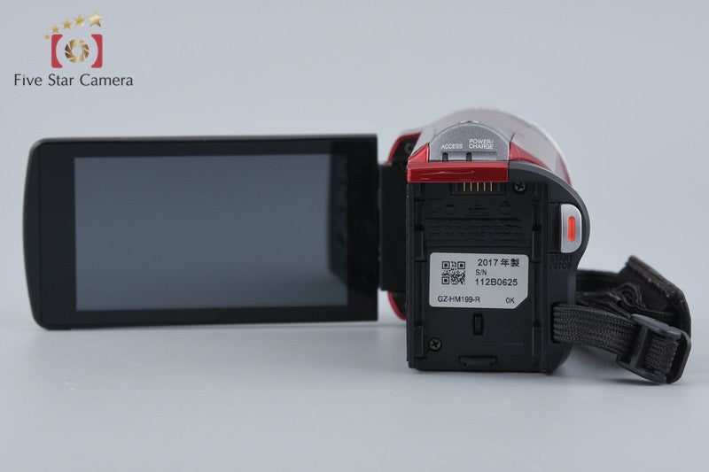 JVC GZ-HM199 Red Digital High Definition Video Camera