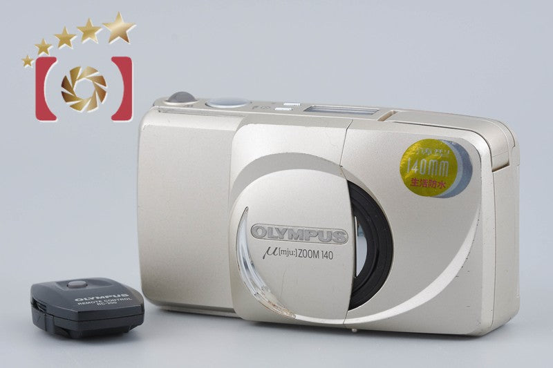 Olympus μ[mju:] ZOOM 140 Point & Shoot 35mm Film Camera