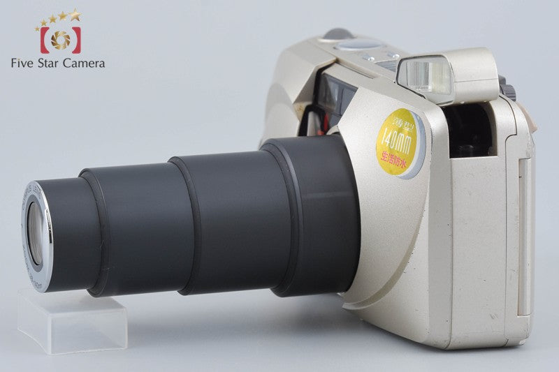 Olympus μ[mju:] ZOOM 140 Point & Shoot 35mm Film Camera