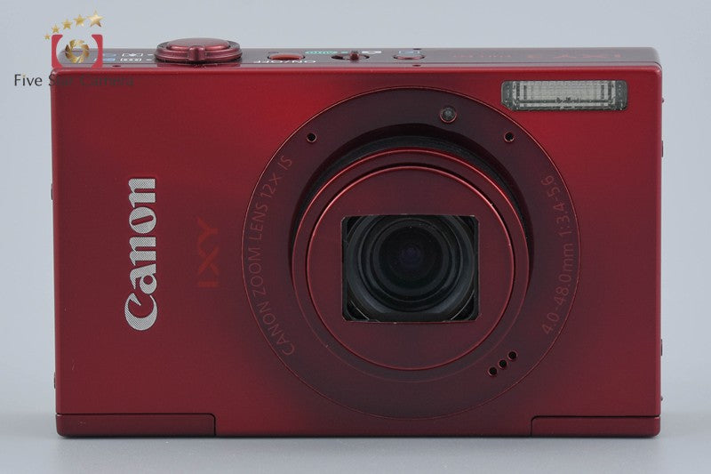 Canon IXY 3 Red 10.1 MP Digital Camera