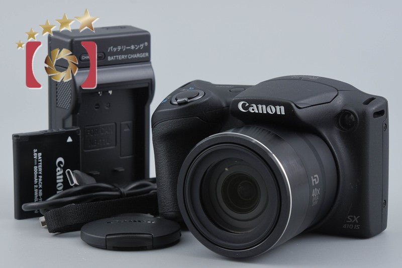 Canon PowerShot SX410 IS Black 20.0 MP Digital Camera