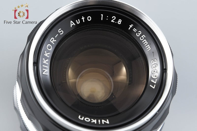 Nikon NIKKOR-S Auto 35mm f/2.8 Non Ai Lens