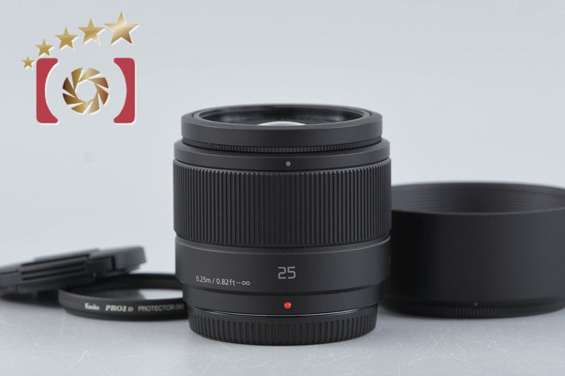 Panasonic LUMIX G 25mm f/1.7 ASPH. H-H025 Black