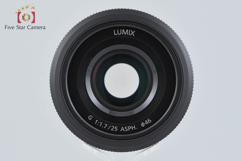 Panasonic LUMIX G 25mm f/1.7 ASPH. H-H025 Black
