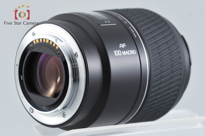 Minolta AF MACRO 100mm f/2.8 New for Sony / Minolta A Mount Lens