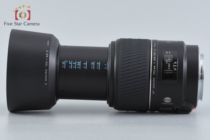 Minolta AF MACRO 100mm f/2.8 New for Sony / Minolta A Mount Lens