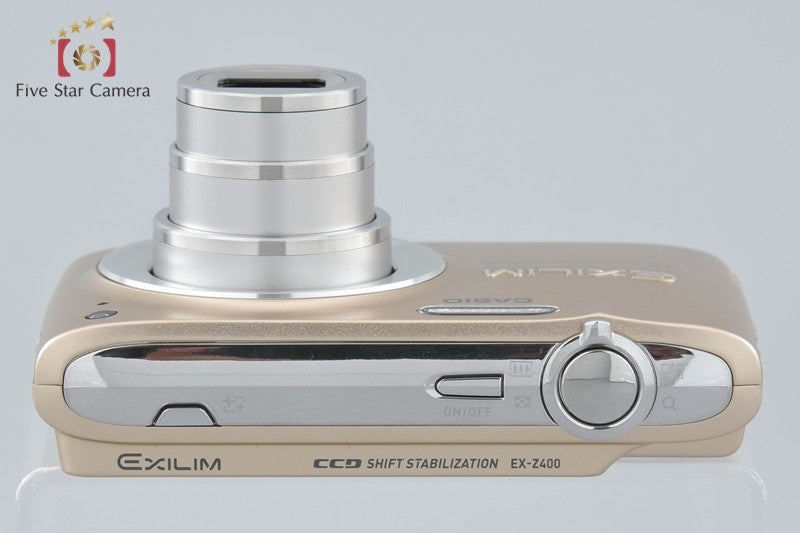 Casio EXILIM EX-Z400 Gold 12.1 MP Digital Camera w/ Box
