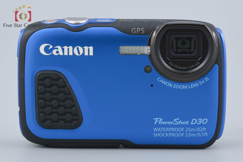 Canon PowerShot D30 12.1 MP Digital Camera w/ Box