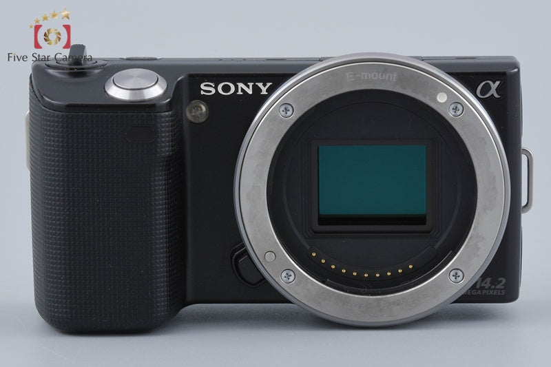 Sony α NEX-5 Black 14.2 MP Digital Camera 18-55 Lens [Japanese Language Only]