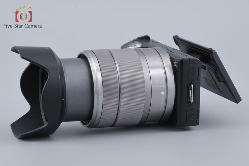 Sony α NEX-5 Black 14.2 MP Digital Camera 18-55 Lens [Japanese Language Only]