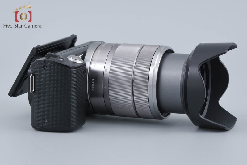 Sony α NEX-5 Black 14.2 MP Digital Camera 18-55 Lens [Japanese Language Only]