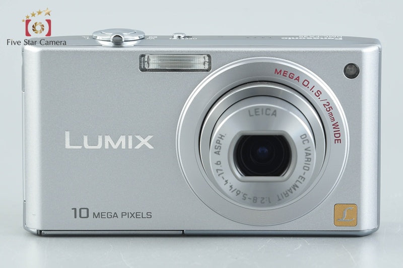 Panasonic LUMIX DMC-FX35 Silver 10.1 MP Digital Camera [Japanese Language Only]