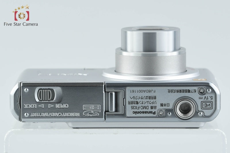 Panasonic LUMIX DMC-FX35 Silver 10.1 MP Digital Camera [Japanese Language Only]