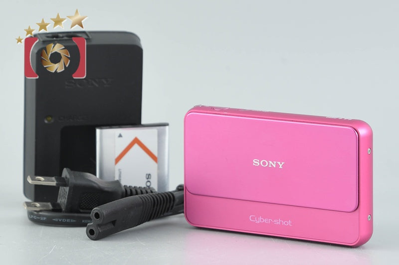 Sony Cyber-Shot DSC-T99 Pink 14.1 MP Digital Camera International Model