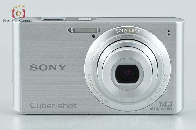 Sony Cyber-Shot DSC-W610 Silver 14.1 MP Digital Camera [Japanese Language Only]