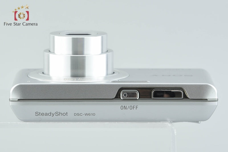 Sony Cyber-Shot DSC-W610 Silver 14.1 MP Digital Camera [Japanese Language Only]