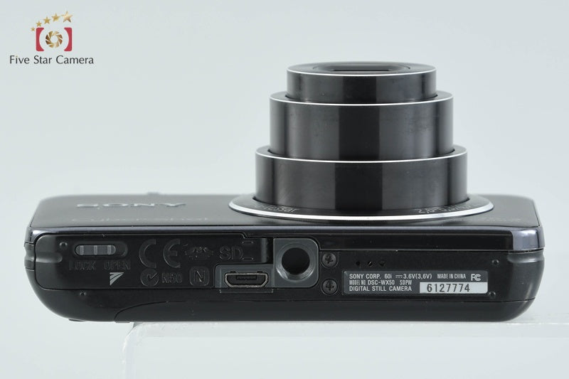 Sony Cyber-Shot DSC-WX50 Black 16.2 MP Digital Camera [Japanese Language Only]
