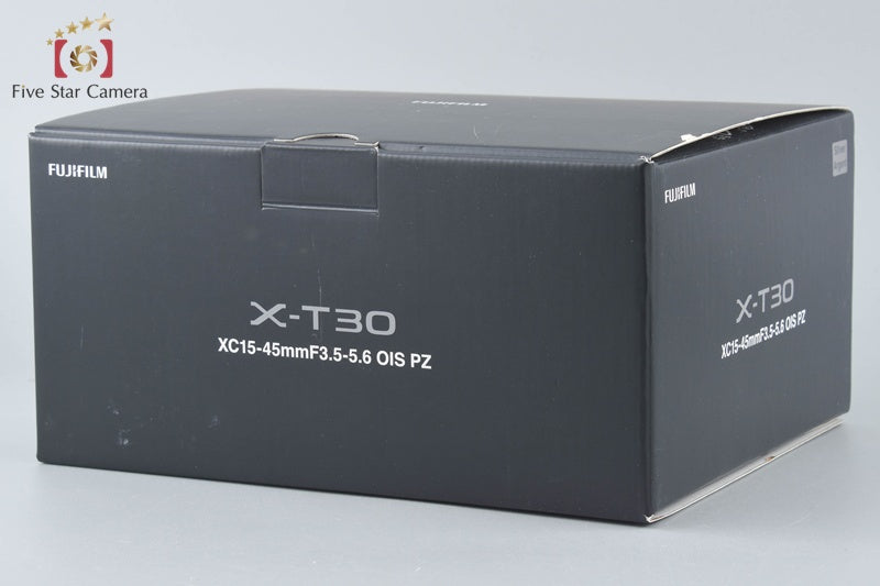Fujifilm X-T30 Silver 26.1 MP Digital Camera 15-45 50-230 Lenses w/ Box