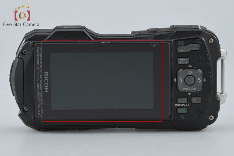 "Shutter count 4,077" Ricoh PENTAX WG-40W White 16.0 MP Waterproof Action Camera