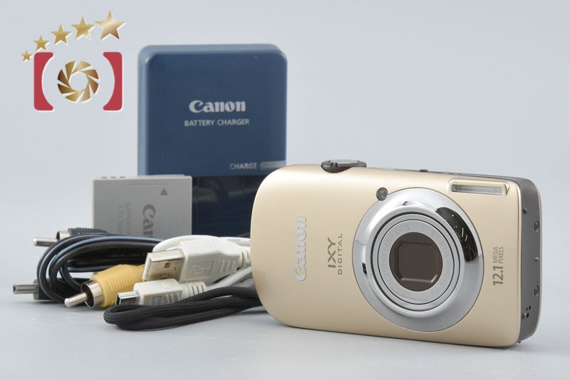 Canon IXY Digital 510 IS Gold 12.1 MP Digital Camera