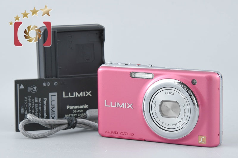 Panasonic LUMIX DMC-FX77 Glamourous Pink Digital Camera [Japanese Language Only]