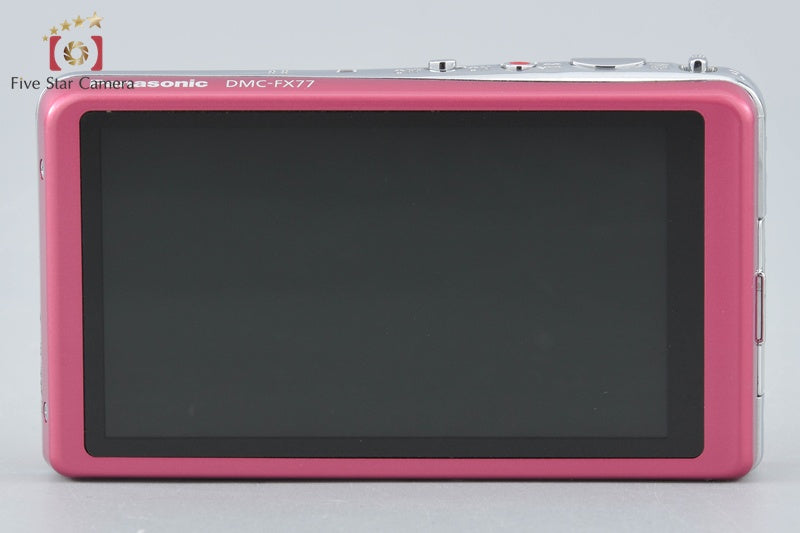 Panasonic LUMIX DMC-FX77 Glamourous Pink Digital Camera [Japanese Language Only]