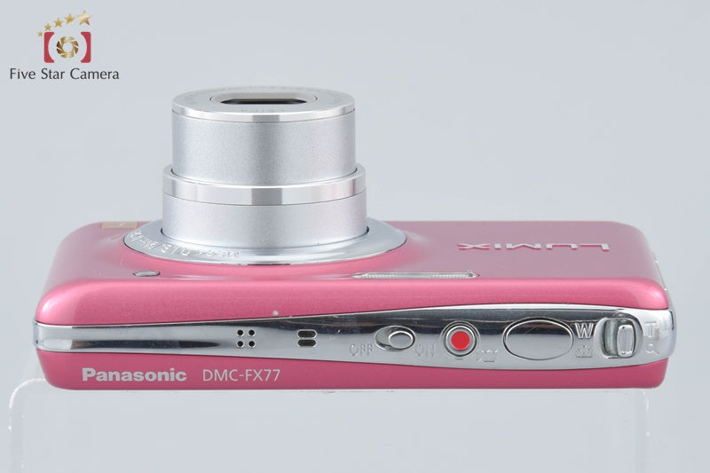 Panasonic LUMIX DMC-FX77 Glamourous Pink Digital Camera [Japanese Language Only]