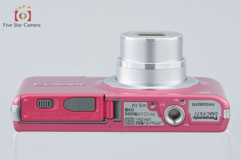 Panasonic LUMIX DMC-FX77 Glamourous Pink Digital Camera [Japanese Language Only]