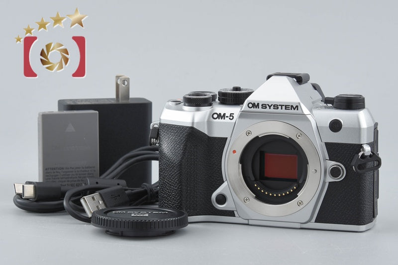 OM SYSTEM OLYMPUS OM-5 Mark II Silver Mirrorless Camera [Japanese Language Only]