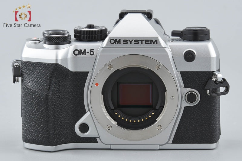 OM SYSTEM OLYMPUS OM-5 Mark II Silver Mirrorless Camera [Japanese Language Only]