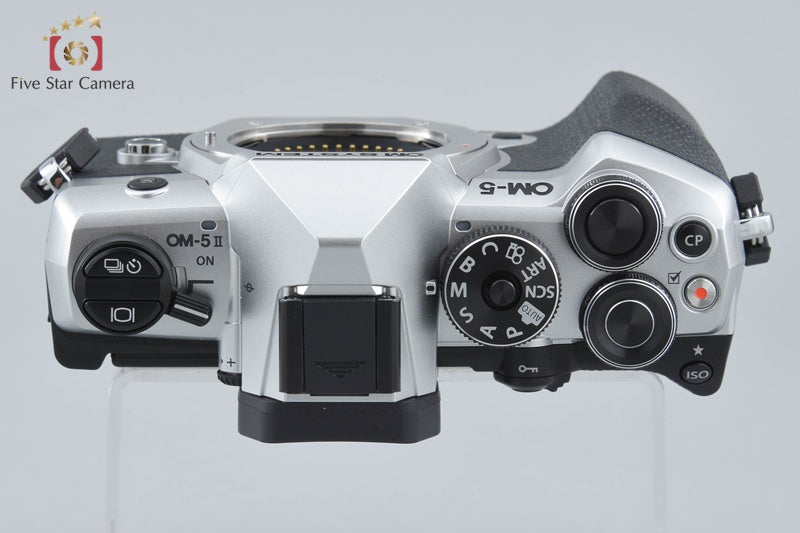 OM SYSTEM OLYMPUS OM-5 Mark II Silver Mirrorless Camera [Japanese Language Only]