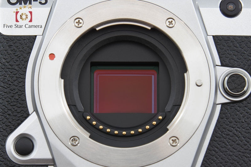 OM SYSTEM OLYMPUS OM-5 Mark II Silver Mirrorless Camera [Japanese Language Only]