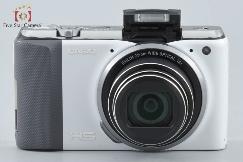 Casio HIGH SPEED EXILIM EX-ZR700 White 16.1 MP Digital Camera w/ Box
