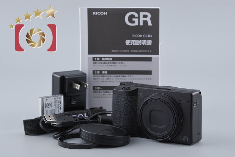 "Shutter count 196" Ricoh GR IIIx 24.2 MP Digital Camera