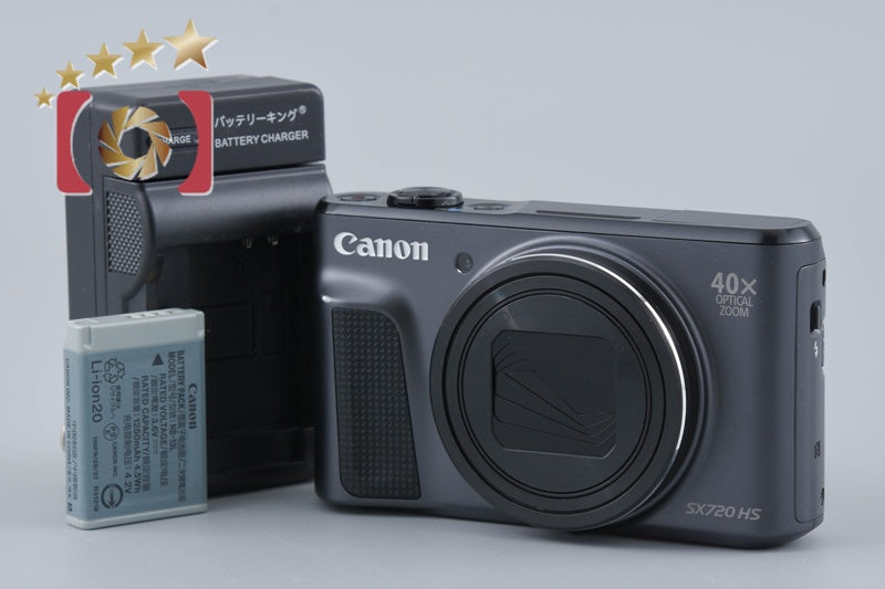 Canon PowerShot SX720 HS Black 20.3 MP Digital Camera