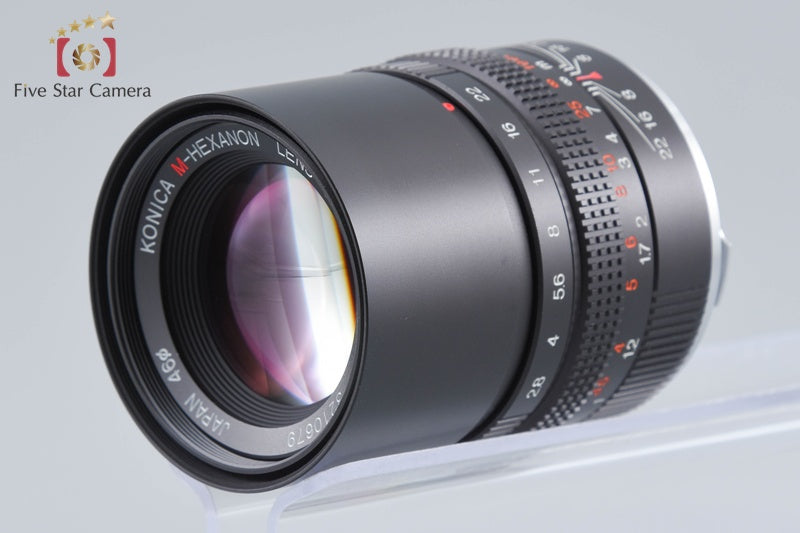 Konica M-HEXANON 90mm f/2.8 Leica M Mount Lens