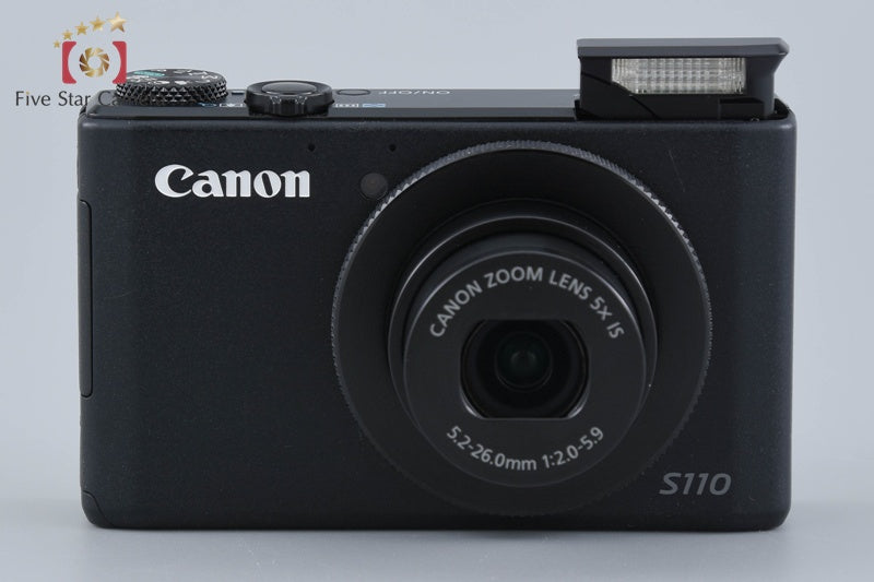 Canon PowerShot S110 Black 12.1 MP Digital Camera