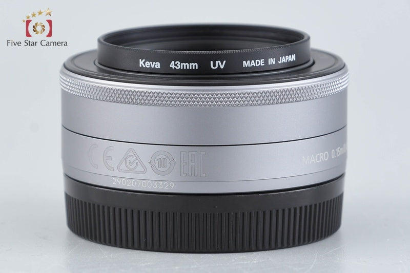 Canon EF-M 22mm f/2 STM Silver