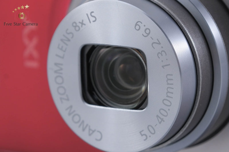 Canon IXY 160 Red 20.0 MP Digital Camera w/ Box