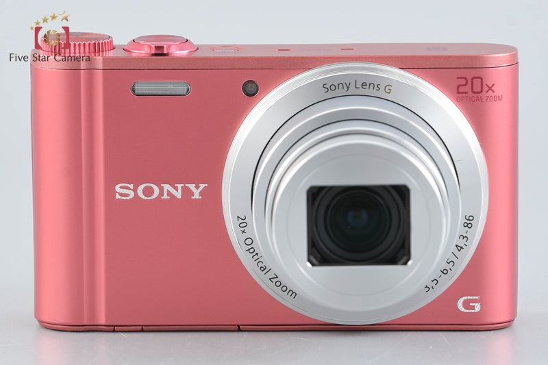 Sony Cyber-Shot DSC-WX350 Pink 18.2 MP Digital Camera [Multiple Languages]