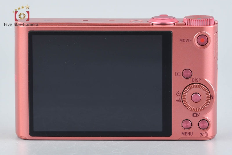 Sony Cyber-Shot DSC-WX350 Pink 18.2 MP Digital Camera [Multiple Languages]