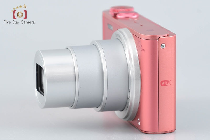 Sony Cyber-Shot DSC-WX350 Pink 18.2 MP Digital Camera [Multiple Languages]