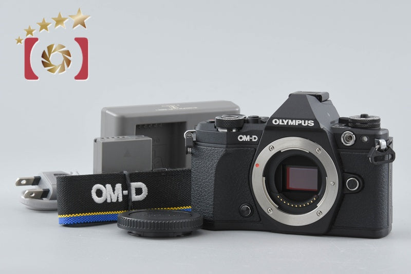 "Count 1,297" Olympus OM-D E-M5 Mark II Black 16.1 MP Digital Mirrorless Camera